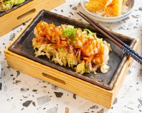 Sizzling King Prawn