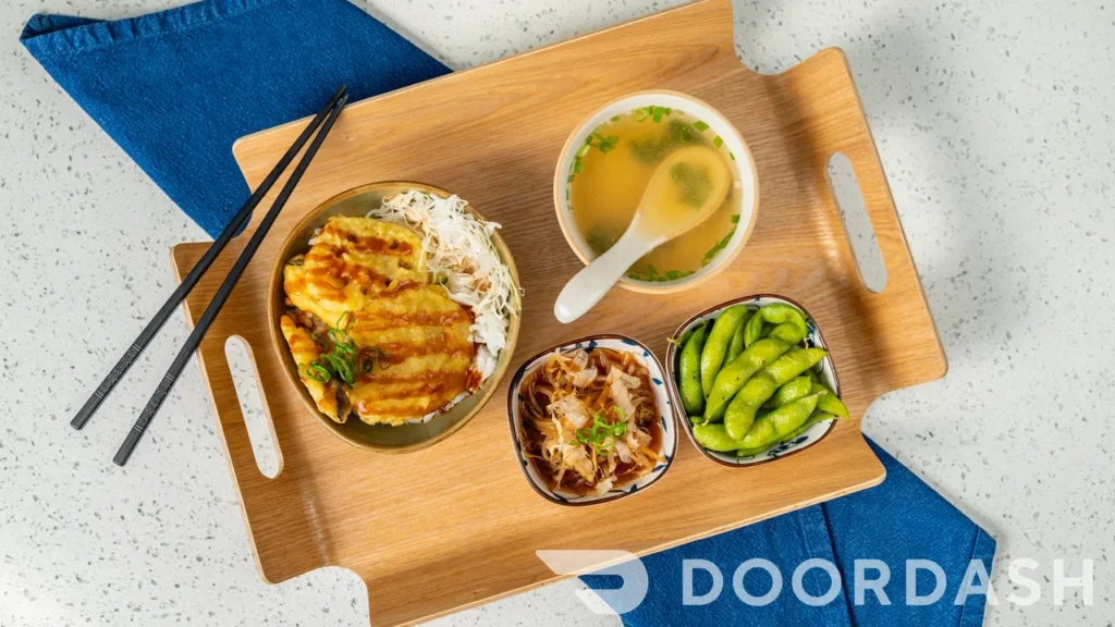 Tempura Vegetable Bento Set