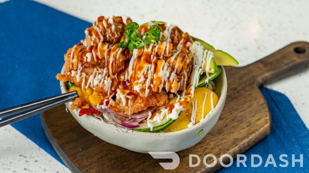 Karaage Chicken Poke Bowl