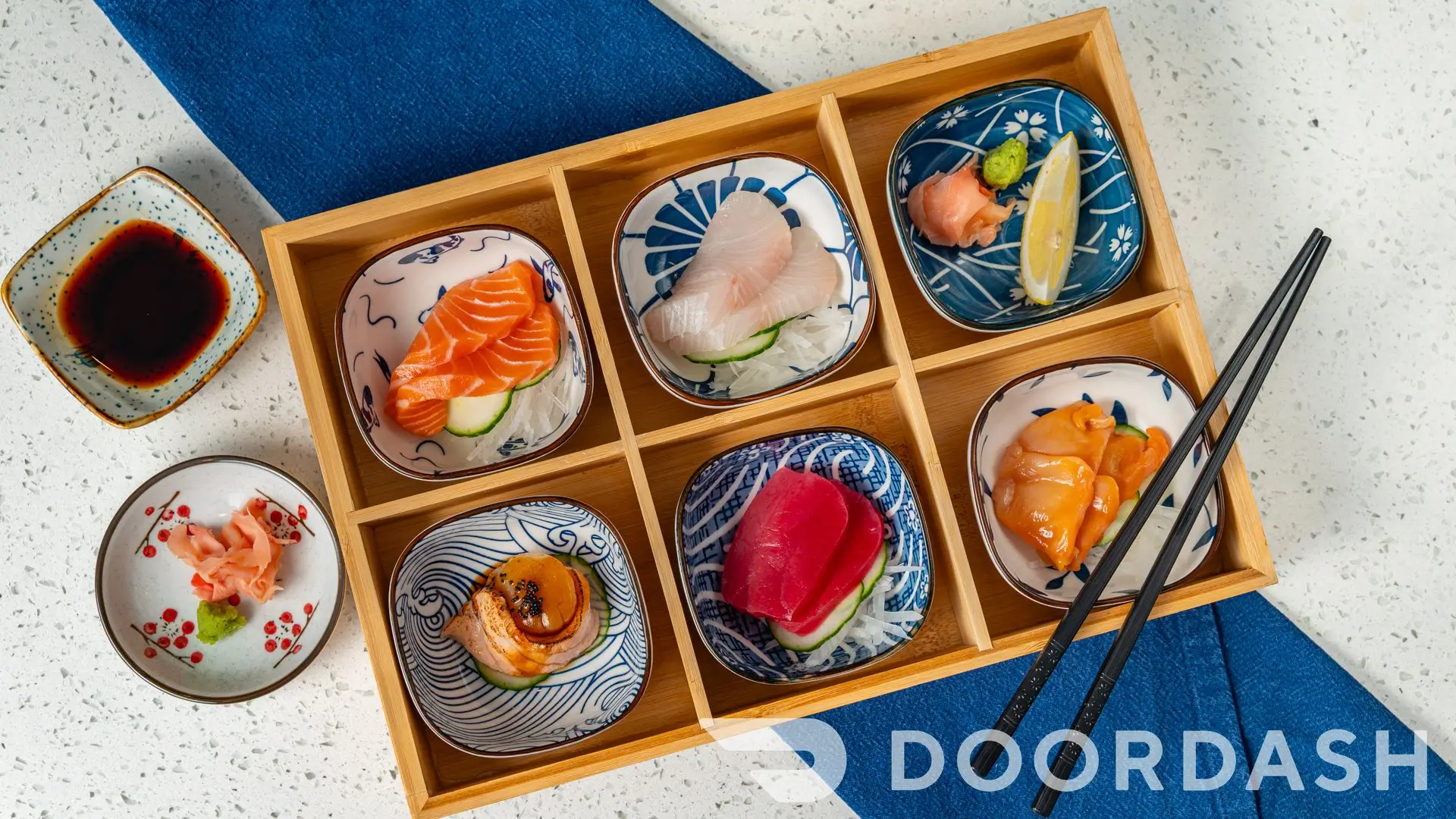 Mix fish sashimi
