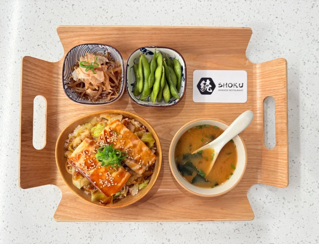 Teriyaki Salmon Fillet Bento Set